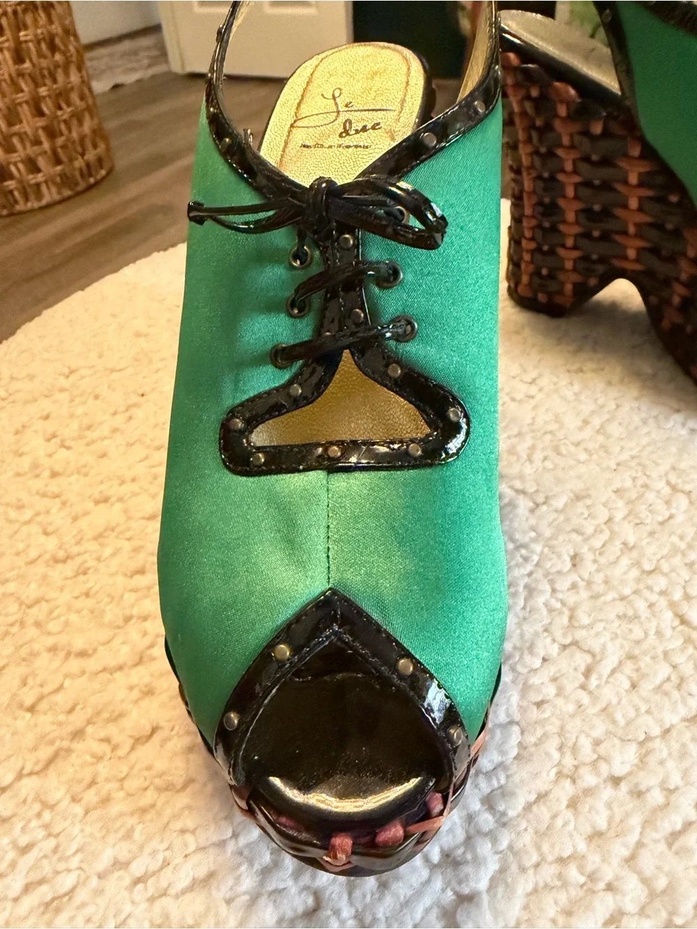 Le Due by Due Farina Green Platform